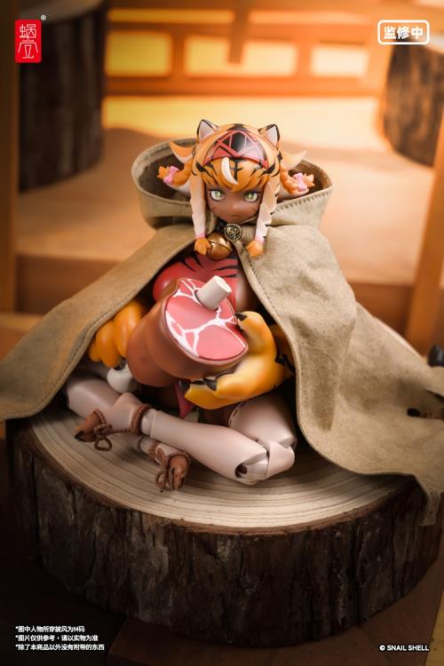 Distressed Hooded Cape (Medium Desert Color Ver.) 1/10 Scale Accessory Gallery Image 5