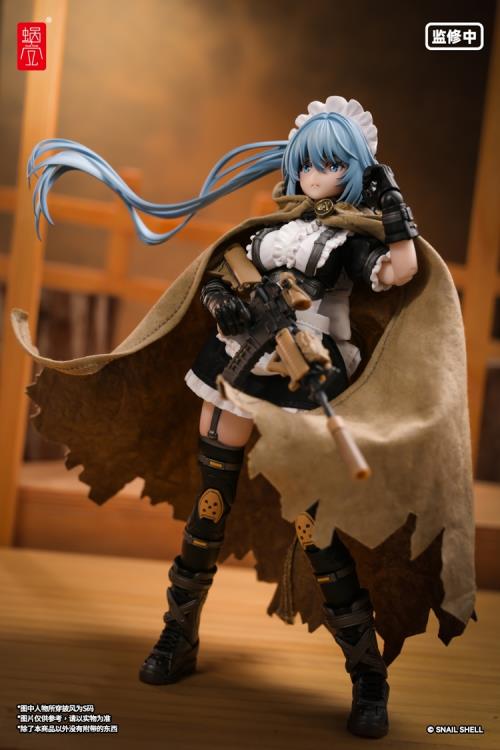 Distressed Hooded Cape (Medium Desert Color Ver.) 1/10 Scale Accessory Gallery Image 8