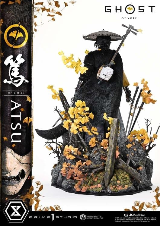 Ghost of Yotei Real Elite Masterline Atsu 1/4 Scale Statue Gallery Image 46