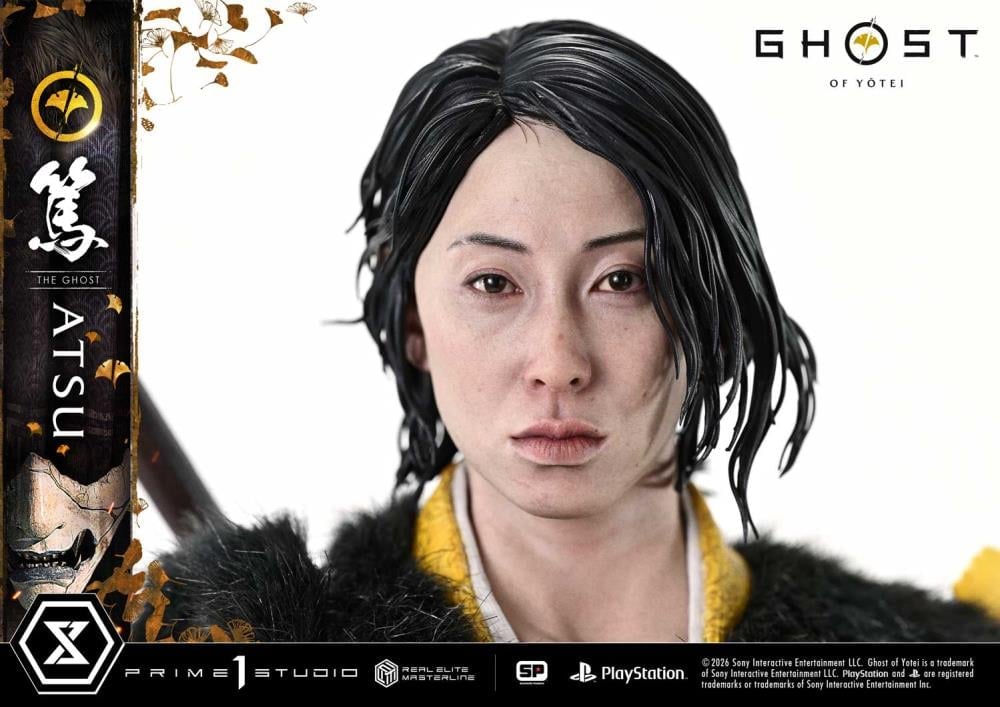 Ghost of Yotei Real Elite Masterline Atsu 1/4 Scale Statue Gallery Image 29