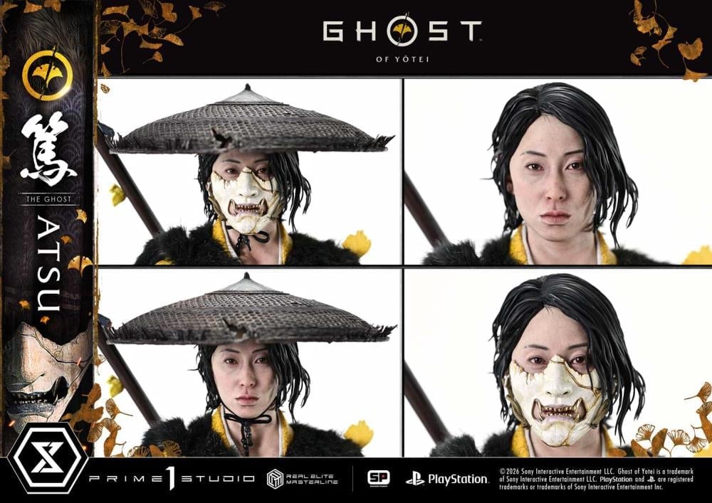 Ghost of Yotei Real Elite Masterline Atsu 1/4 Scale Statue Gallery Image 18