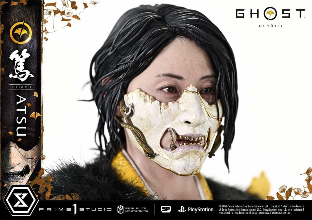 Ghost of Yotei Real Elite Masterline Atsu 1/4 Scale Statue Gallery Image 27