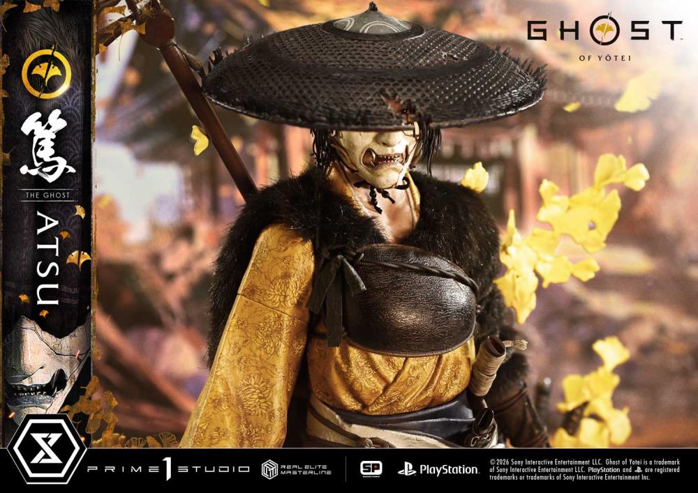Ghost of Yotei Real Elite Masterline Atsu 1/4 Scale Statue Gallery Image 10