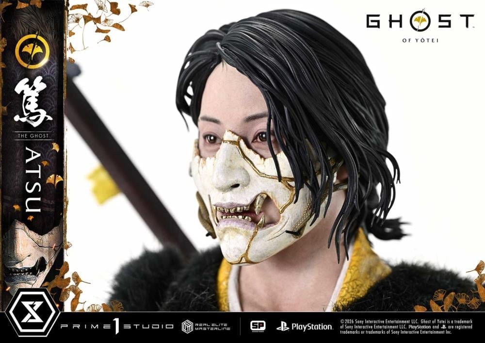 Ghost of Yotei Real Elite Masterline Atsu 1/4 Scale Statue Gallery Image 28