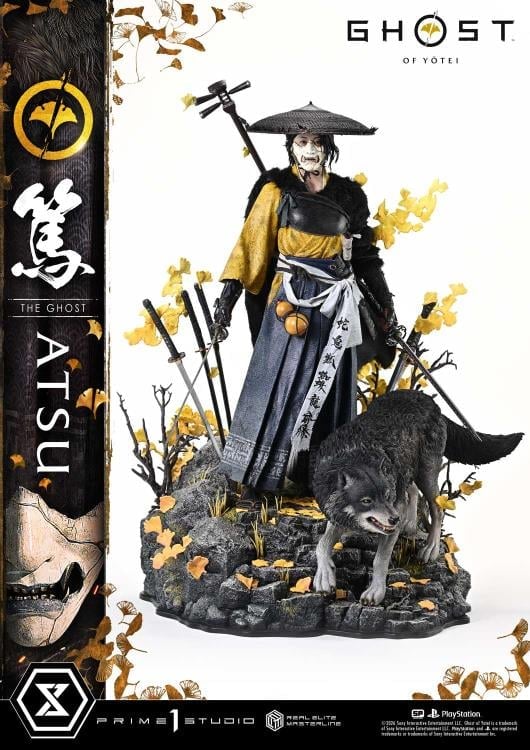 Ghost of Yotei Real Elite Masterline Atsu 1/4 Scale Statue Gallery Image 44