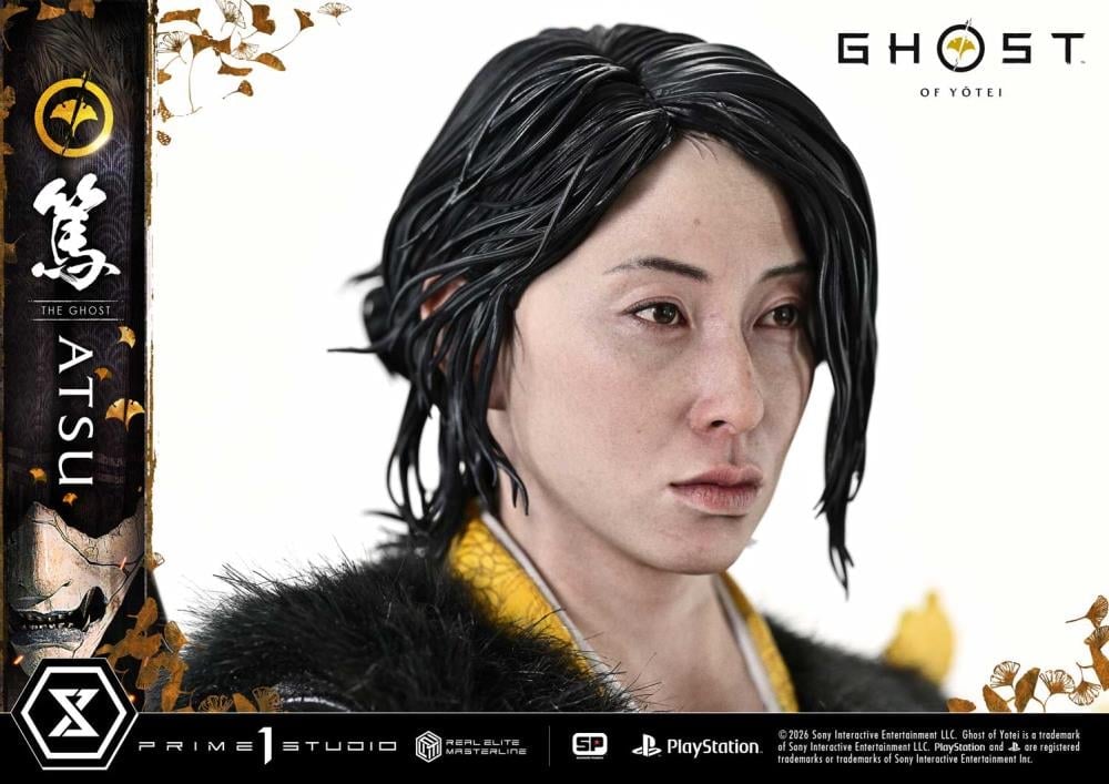 Ghost of Yotei Real Elite Masterline Atsu 1/4 Scale Statue Gallery Image 30