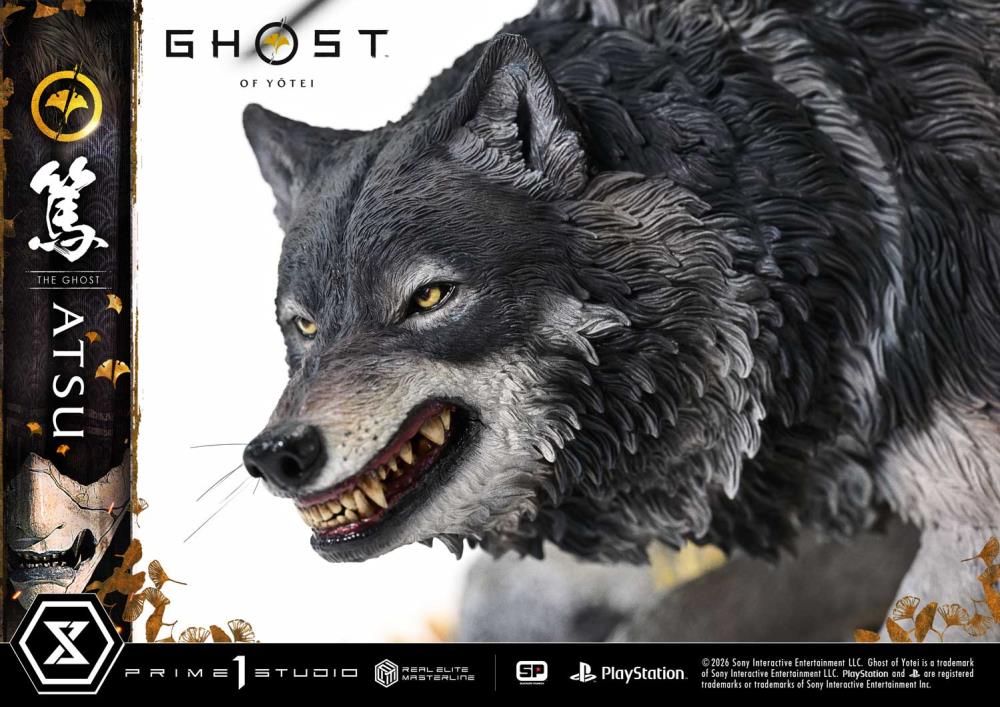 Ghost of Yotei Real Elite Masterline Atsu 1/4 Scale Statue Gallery Image 35