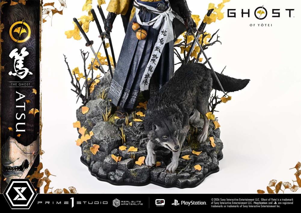 Ghost of Yotei Real Elite Masterline Atsu 1/4 Scale Statue Gallery Image 32