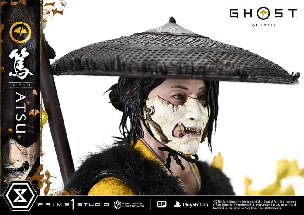 Ghost of Yotei Real Elite Masterline Atsu 1/4 Scale Statue Gallery Image 21