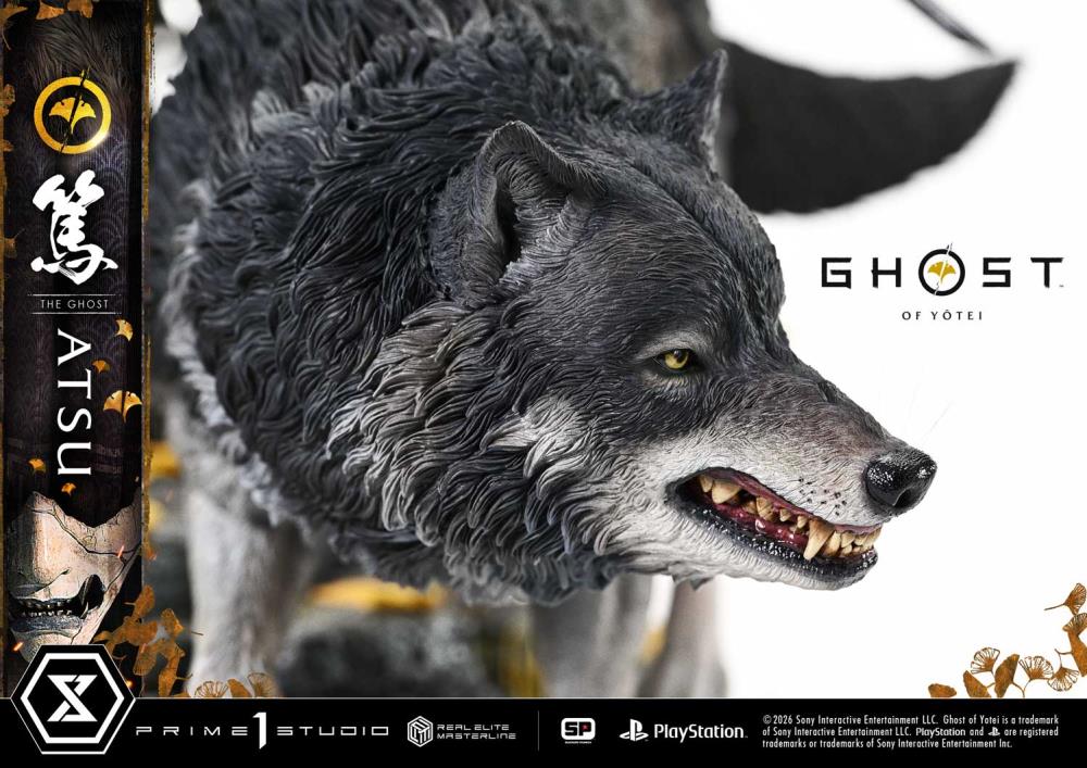 Ghost of Yotei Real Elite Masterline Atsu 1/4 Scale Statue Gallery Image 34