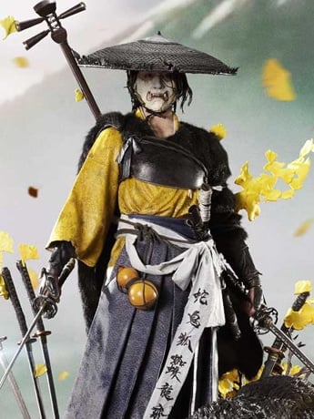 Ghost of Yotei Real Elite Masterline Atsu 1/4 Scale Statue Gallery Image 2