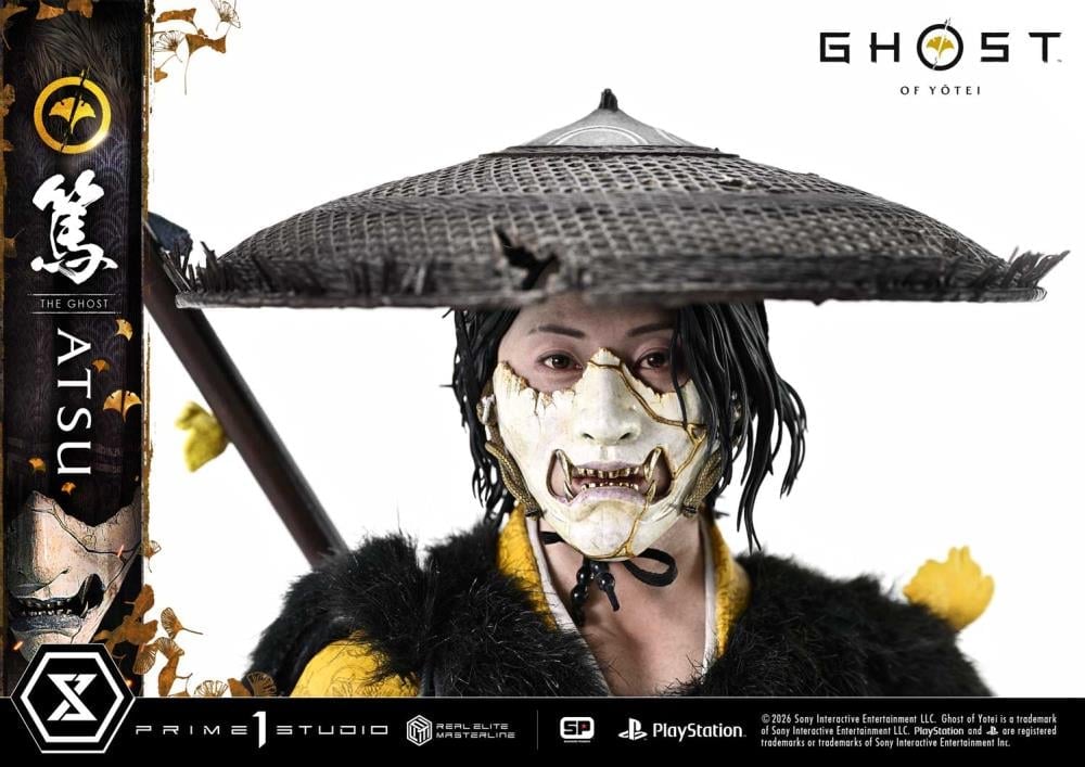 Ghost of Yotei Real Elite Masterline Atsu 1/4 Scale Statue Gallery Image 20