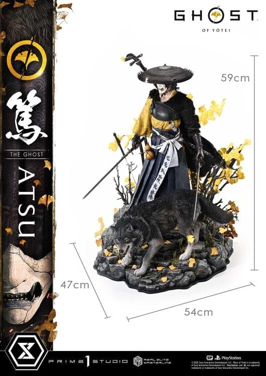 Ghost of Yotei Real Elite Masterline Atsu 1/4 Scale Statue Gallery Image 48