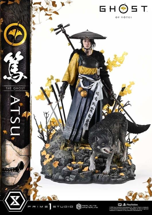 Ghost of Yotei Real Elite Masterline Atsu 1/4 Scale Statue Gallery Image 43