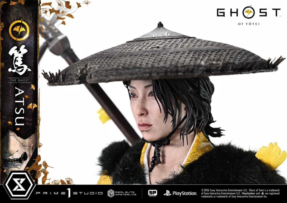 Ghost of Yotei Real Elite Masterline Atsu 1/4 Scale Statue Gallery Image 23