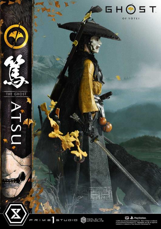 Ghost of Yotei Real Elite Masterline Atsu 1/4 Scale Statue Gallery Image 15