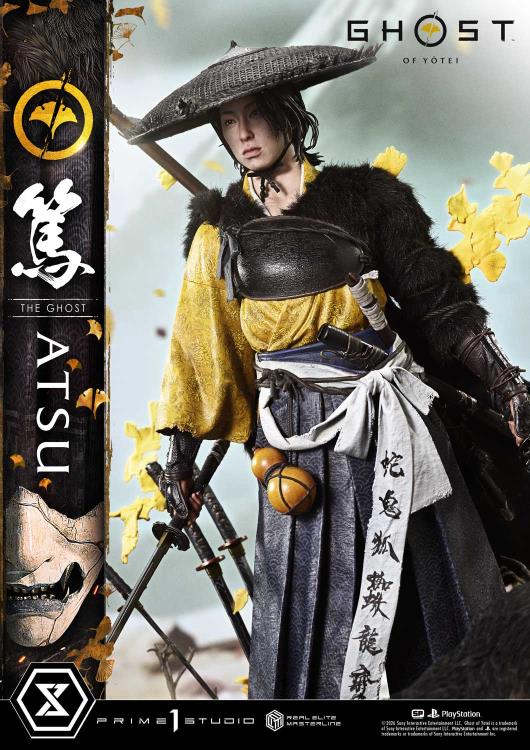 Ghost of Yotei Real Elite Masterline Atsu 1/4 Scale Statue Gallery Image 36