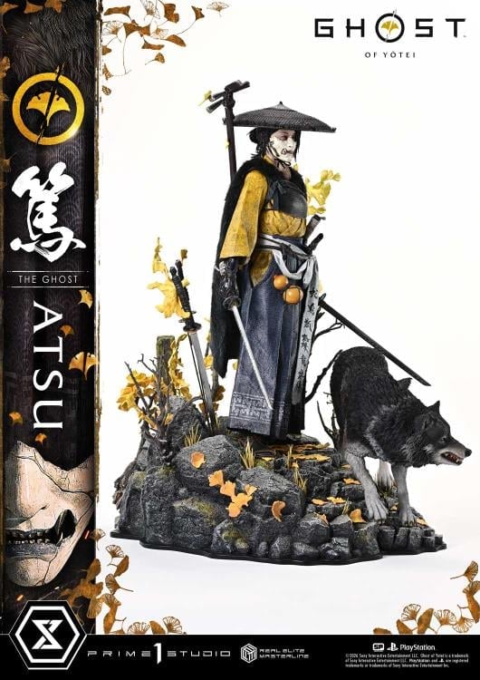 Ghost of Yotei Real Elite Masterline Atsu 1/4 Scale Statue Gallery Image 45