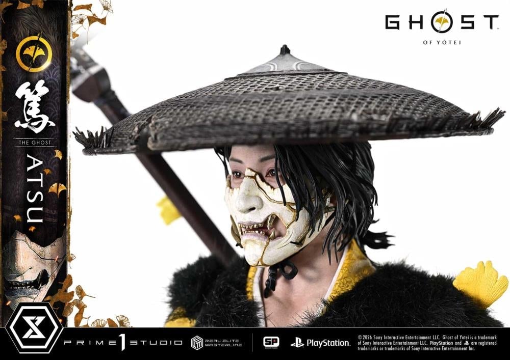 Ghost of Yotei Real Elite Masterline Atsu 1/4 Scale Statue Gallery Image 19