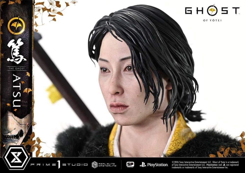 Ghost of Yotei Real Elite Masterline Atsu 1/4 Scale Statue Gallery Image 31