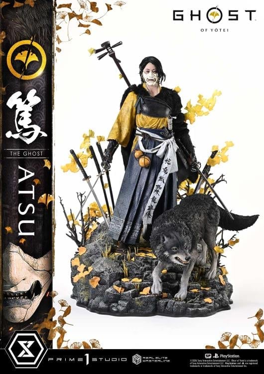 Ghost of Yotei Real Elite Masterline Atsu 1/4 Scale Statue Gallery Image 42