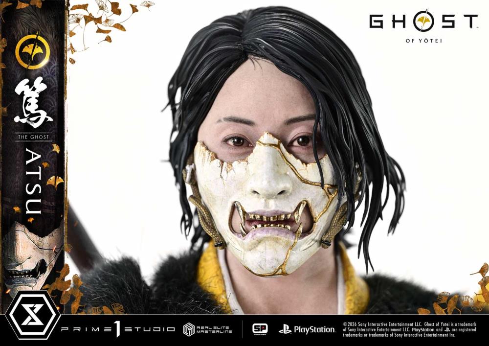 Ghost of Yotei Real Elite Masterline Atsu 1/4 Scale Statue Gallery Image 26