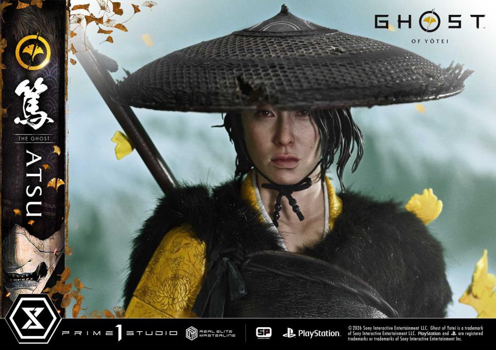 Ghost of Yotei Real Elite Masterline Atsu 1/4 Scale Statue Gallery Image 7