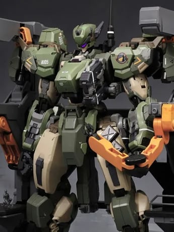Blue Whale REA-03 Lynx Mecha 1/100 Scale Model Kit Gallery Image 2