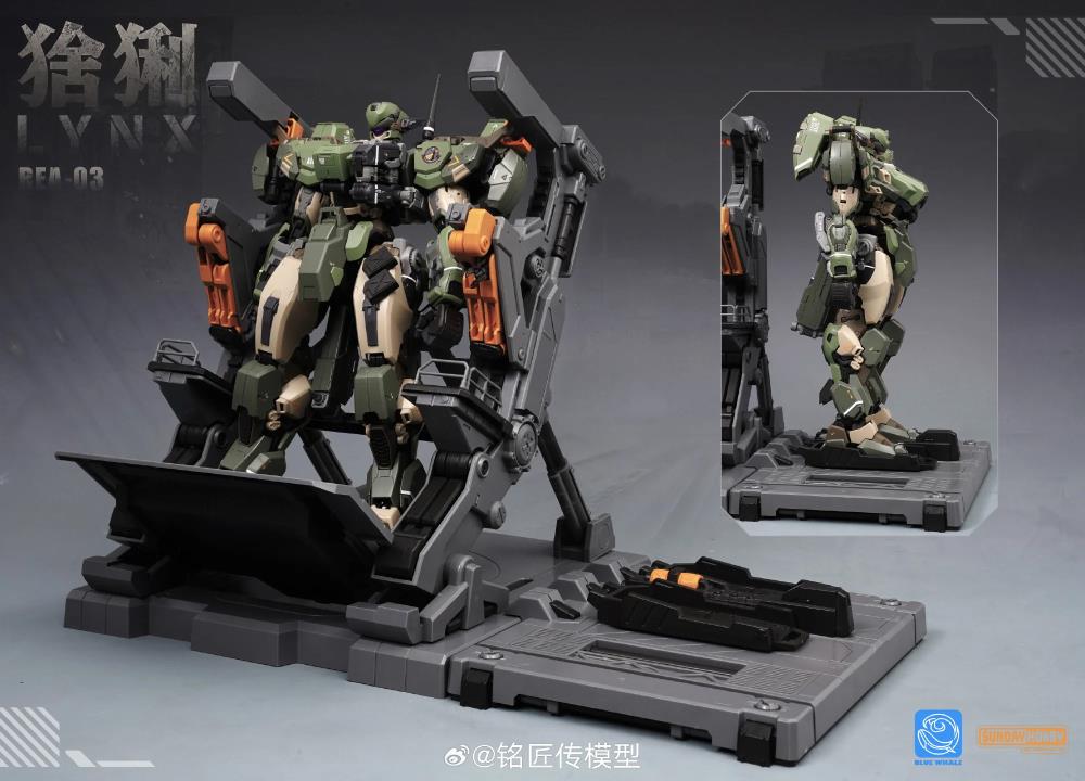 Blue Whale REA-03 Lynx Mecha 1/100 Scale Model Kit Gallery Image 13