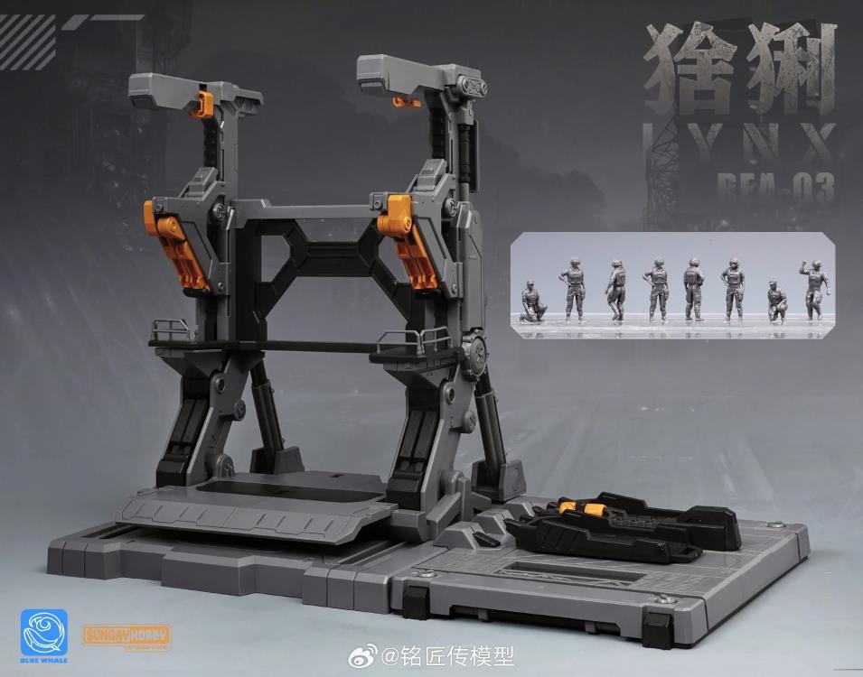 Blue Whale REA-03 Lynx Mecha 1/100 Scale Model Kit Gallery Image 14