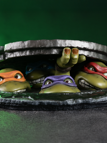 Teenage Mutant Ninja Turtles (1990) Underground (Tabletop Edition) 1/4 Scale Statue Gallery Image 2
