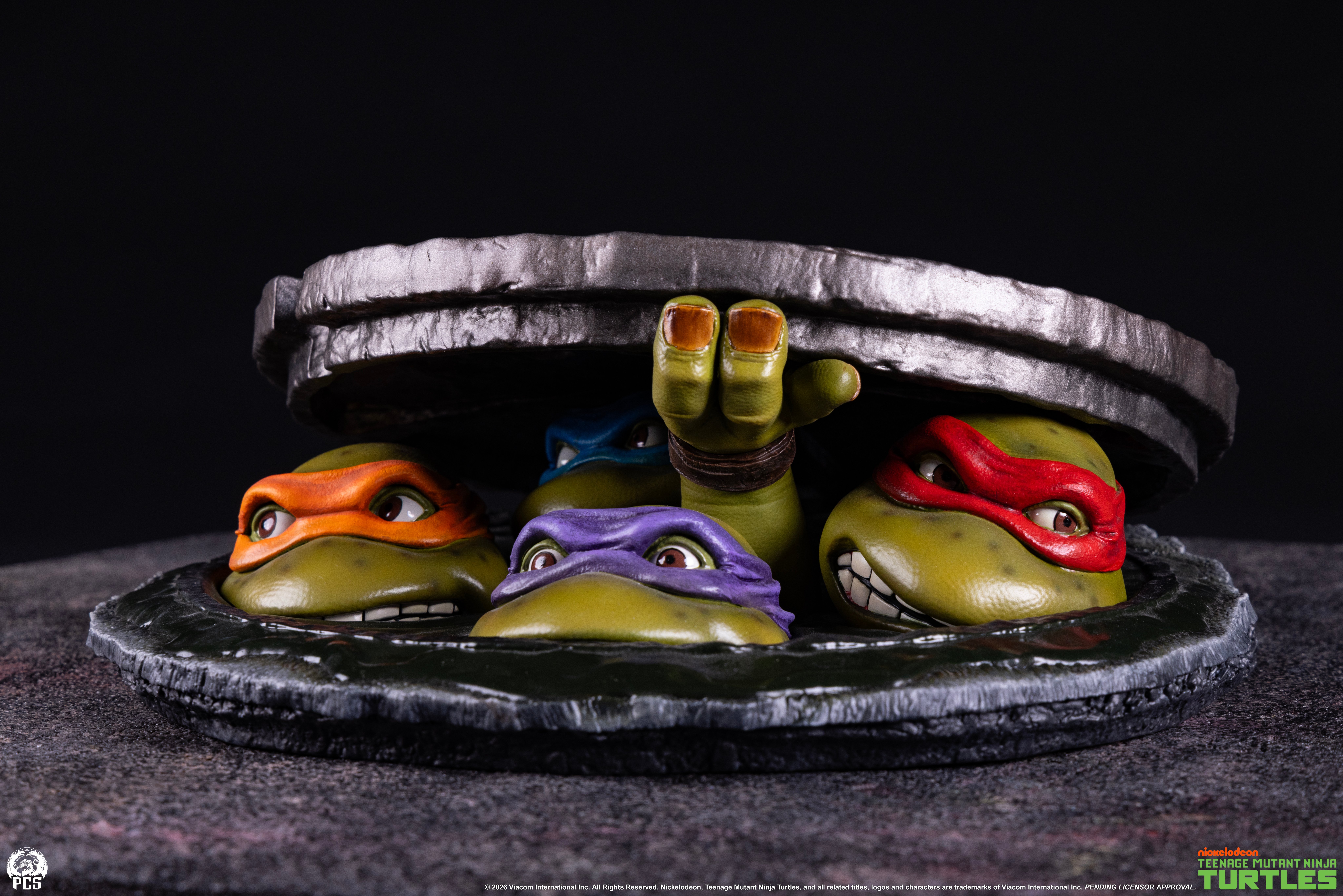 Teenage Mutant Ninja Turtles (1990) Underground (Tabletop Edition) 1/4 Scale Statue Gallery Image 5