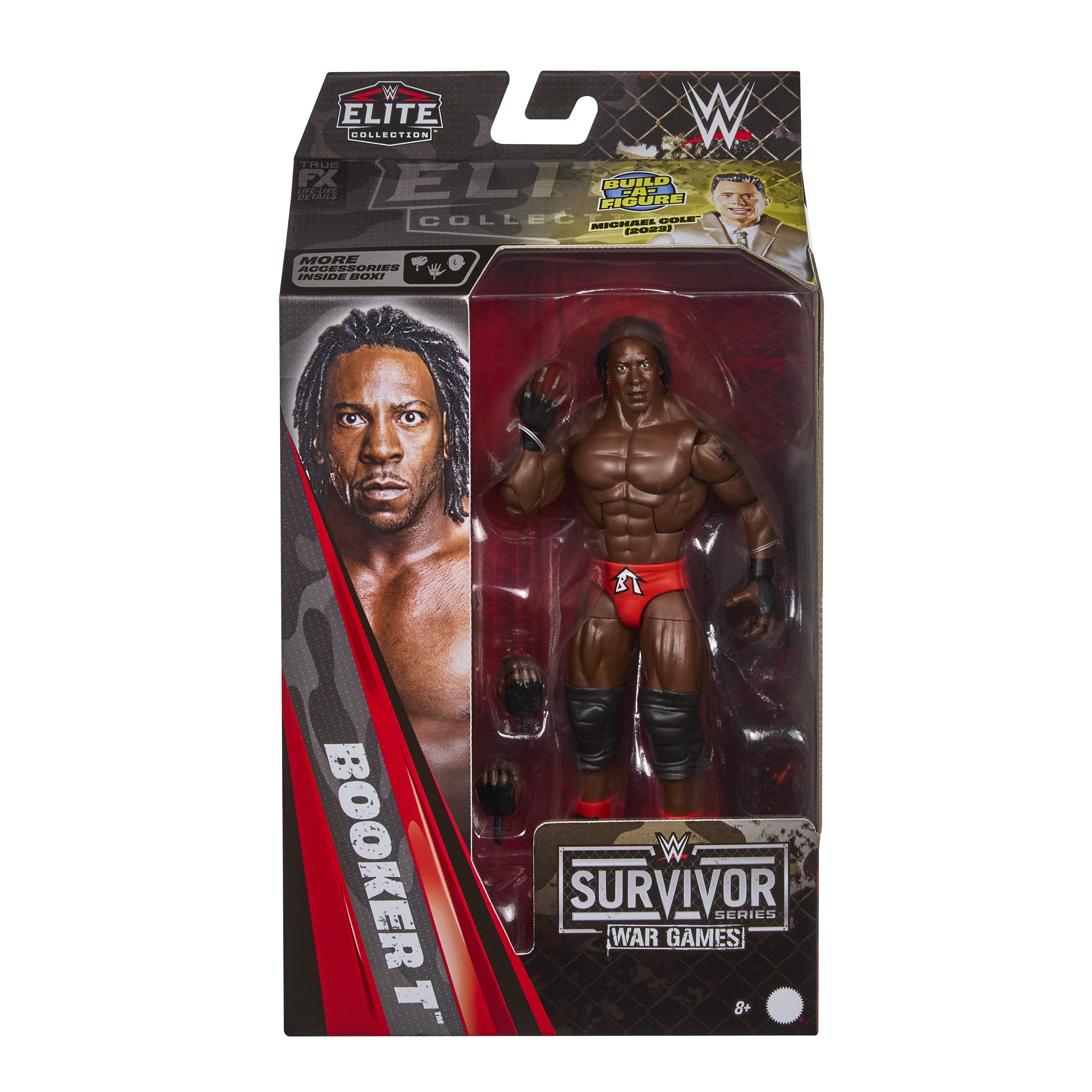 WWE Survivor Series Elite Collection Booker T (Michael Cole BAF) Gallery Image 8