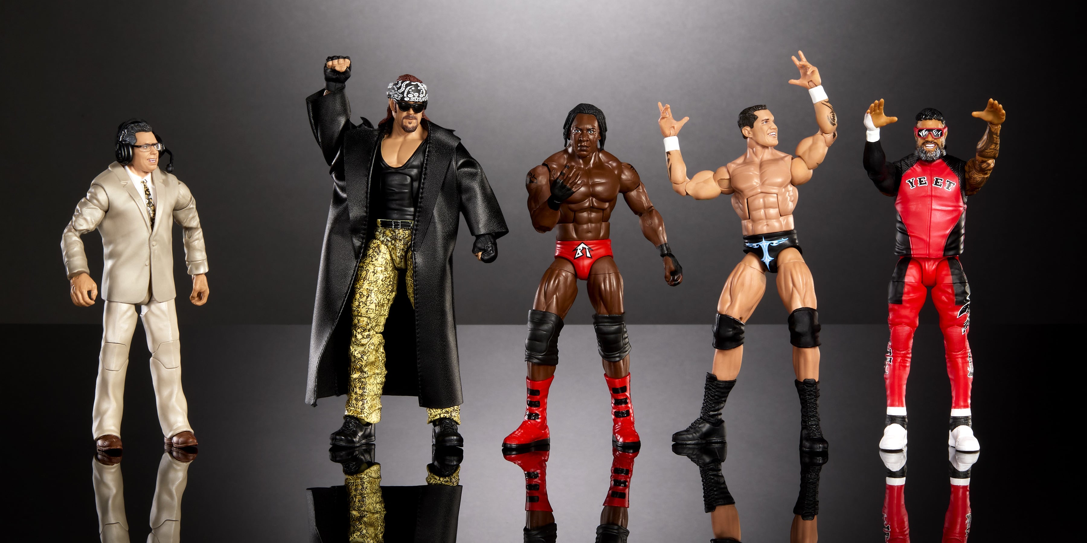 WWE Survivor Series Elite Collection Randy Orton (Michael Cole BAF)