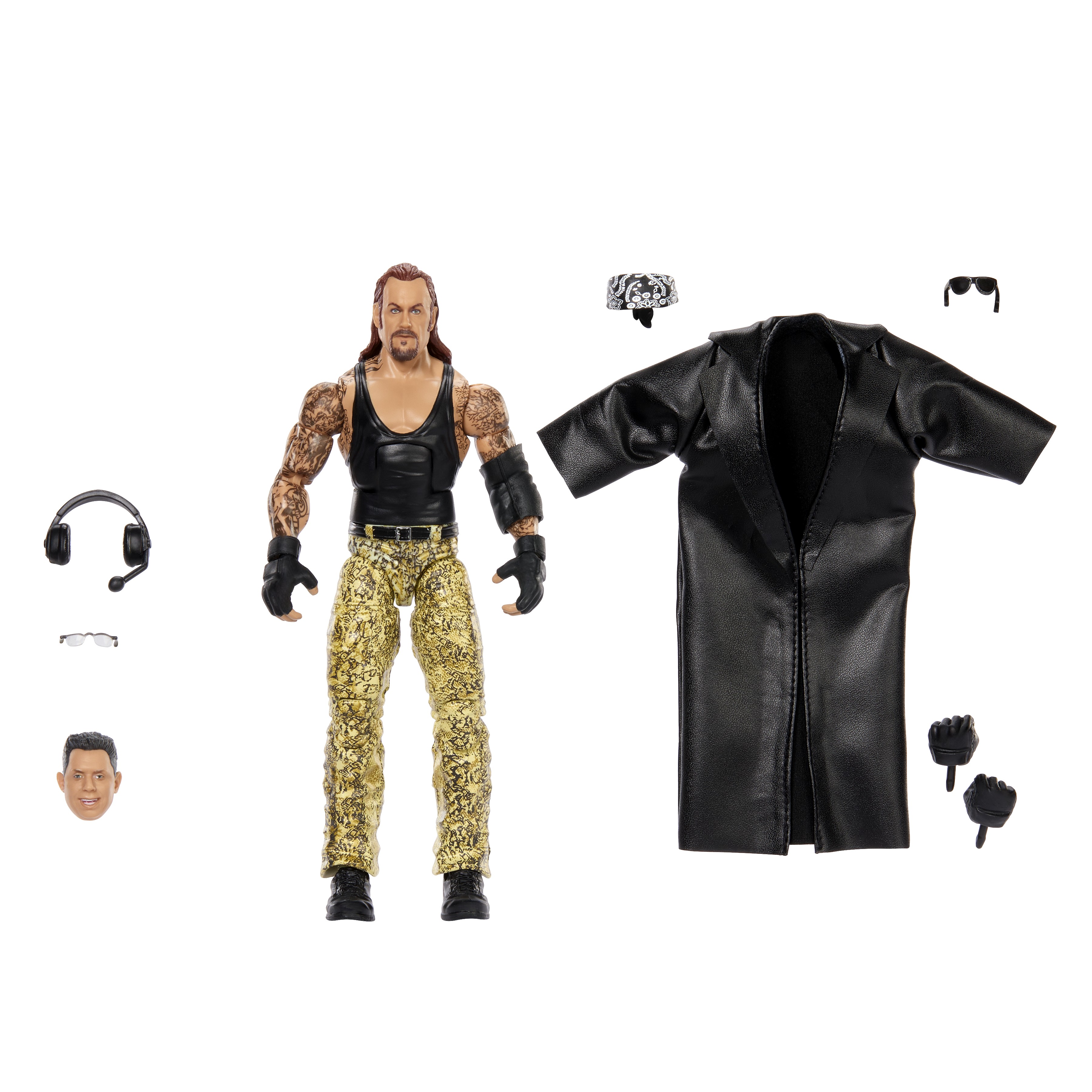 WWE Survivor Series Elite Collection Undertaker (Michael Cole BAF) Gallery Image 7