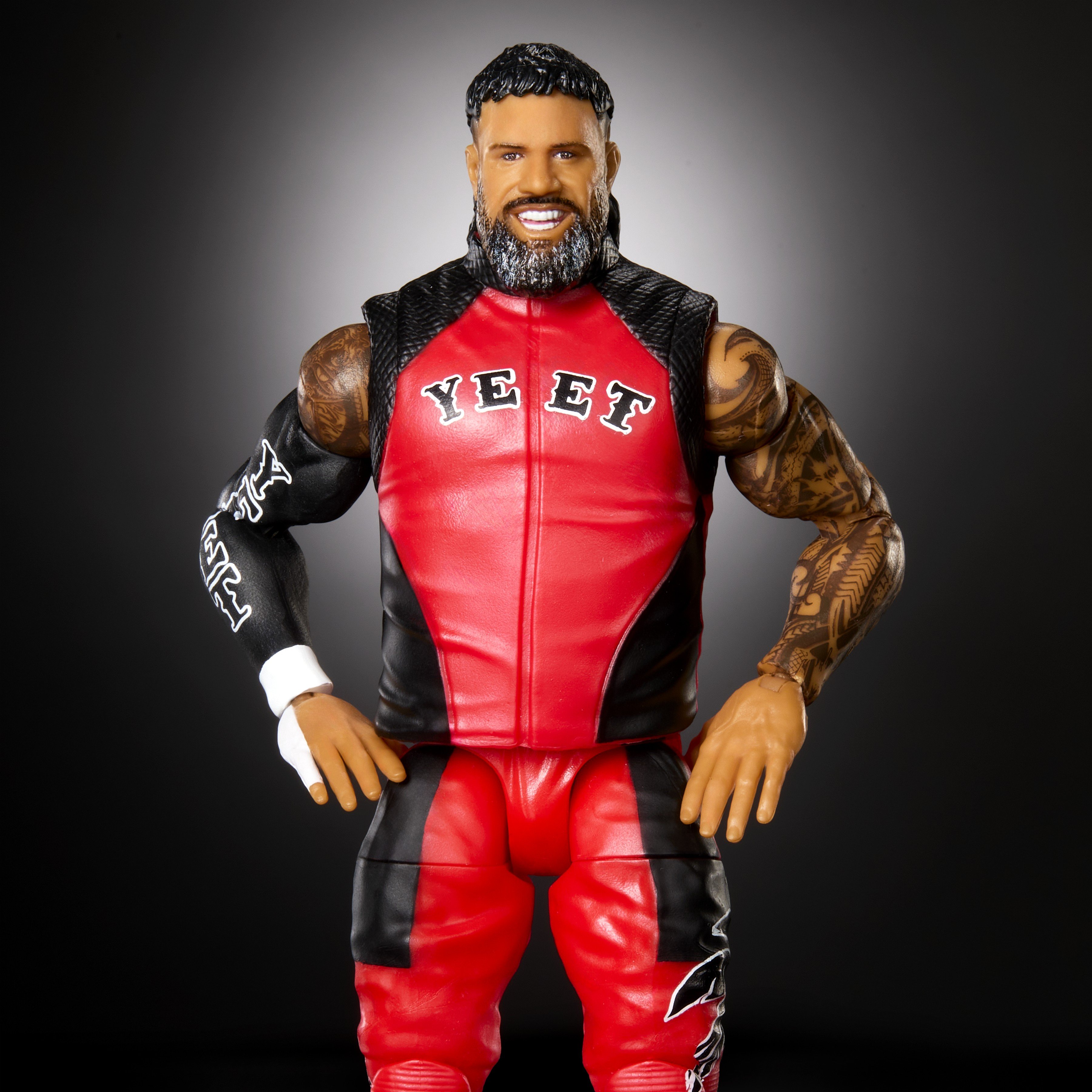 WWE Survivor Series Elite Collection Jey Uso (Michael Cole BAF) Gallery Image 6