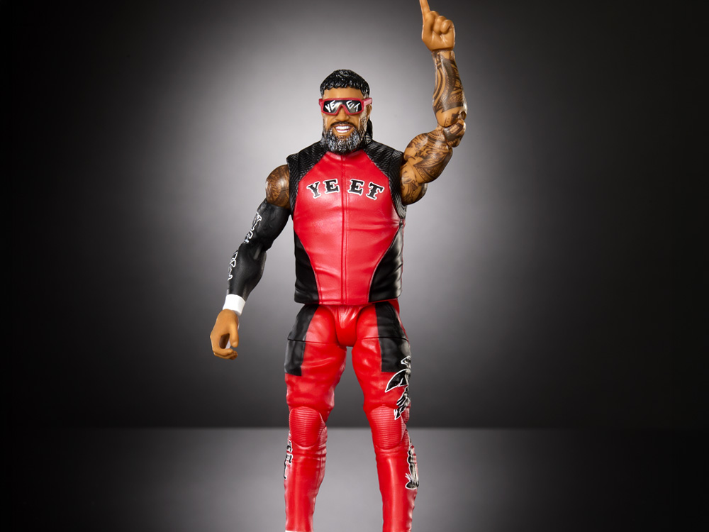WWE Survivor Series Elite Collection Jey Uso (Michael Cole BAF) Gallery Image 1