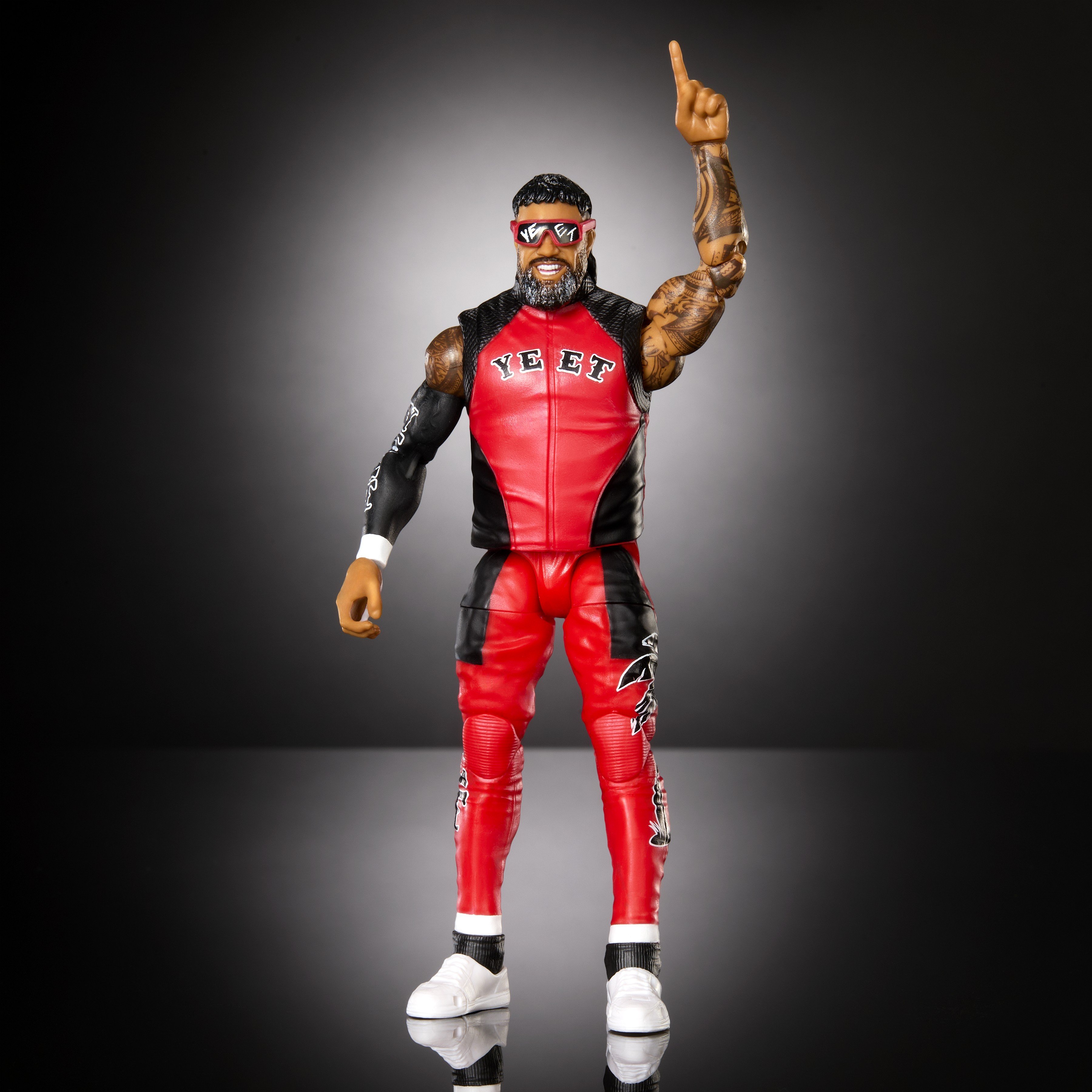 WWE Survivor Series Elite Collection Jey Uso (Michael Cole BAF) Gallery Image 5