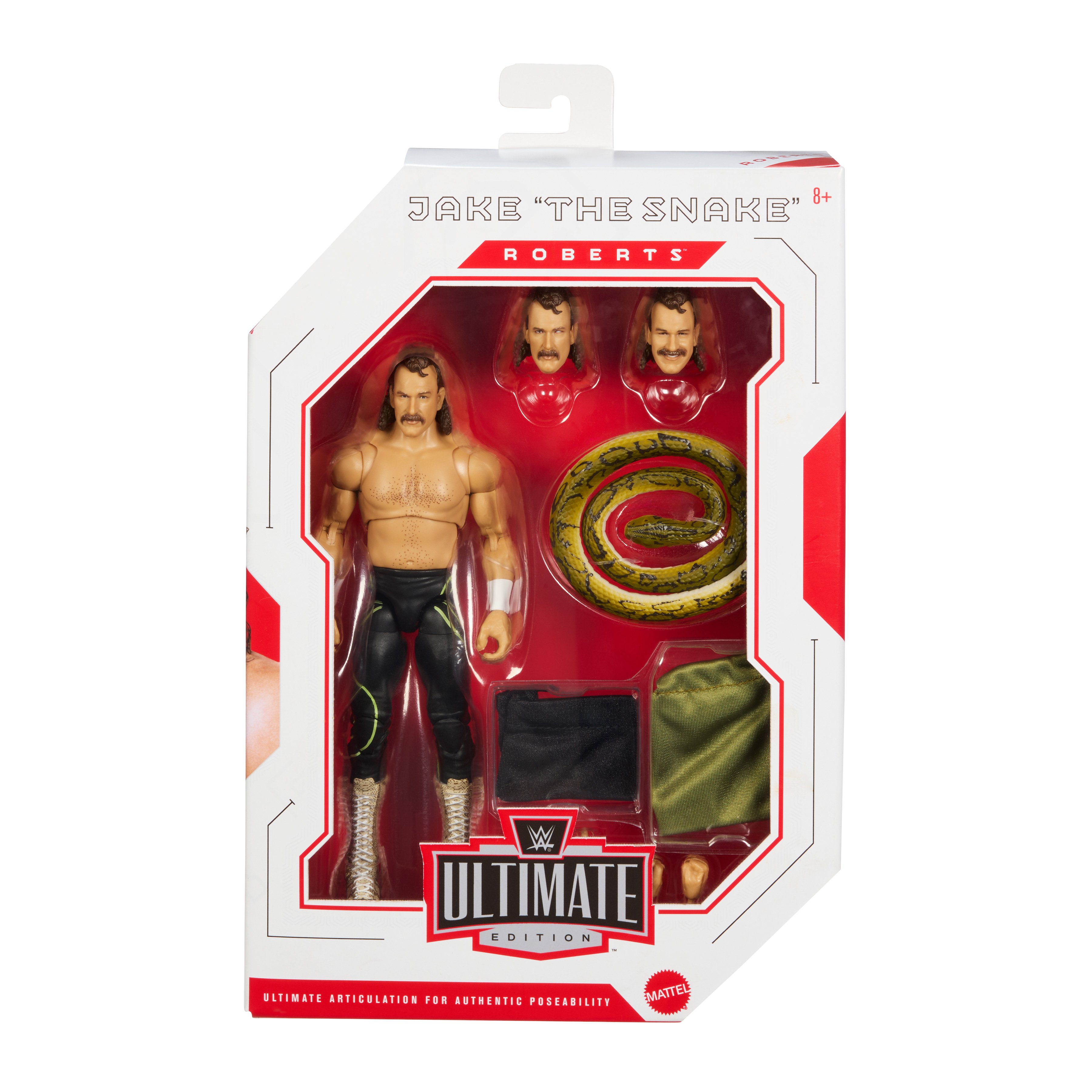 WWE Ultimate Edition 32 Jake "The Snake" Roberts Action Figure Gallery Image 9
