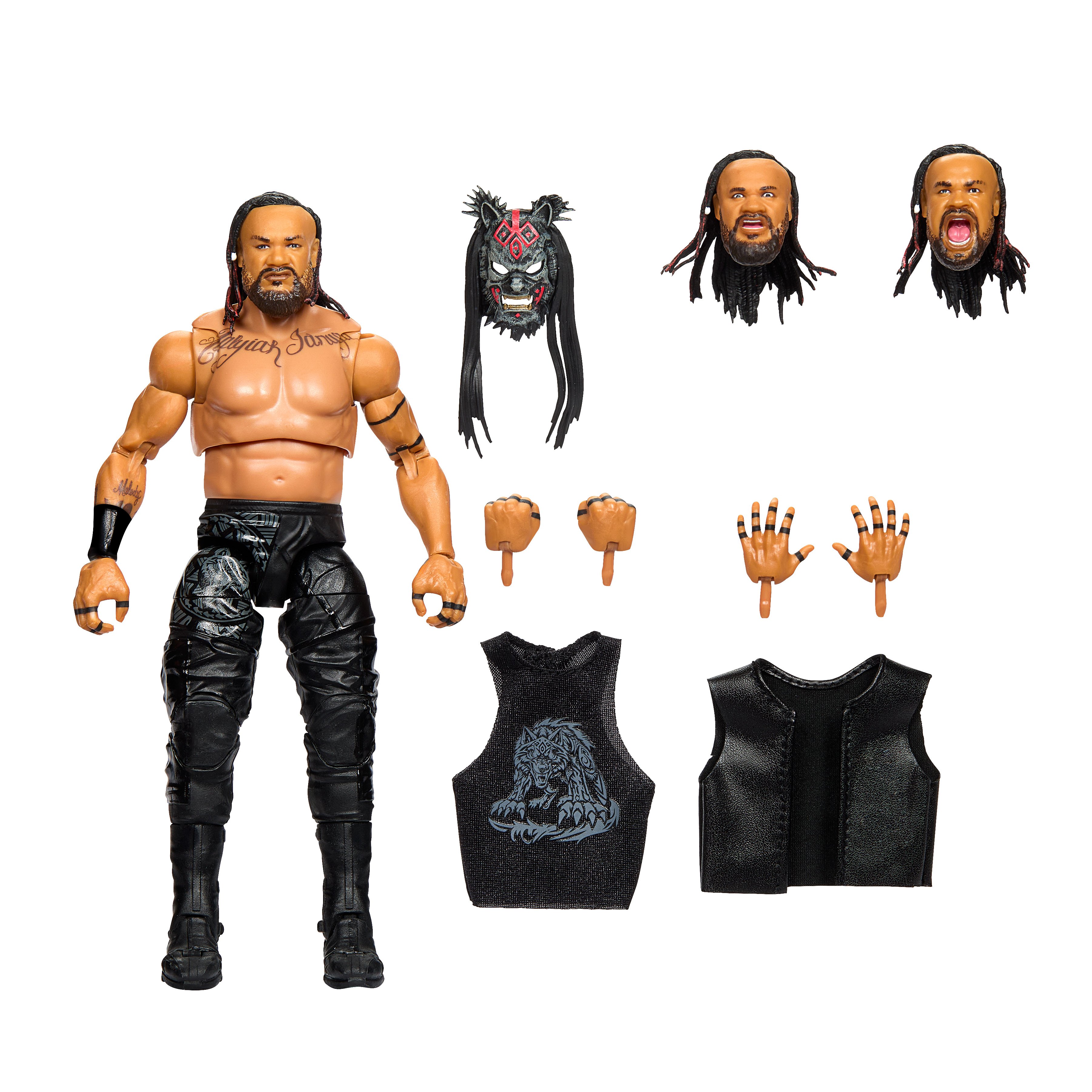 WWE Ultimate Edition 32 Jacob Fatu Action Figure Gallery Image 7