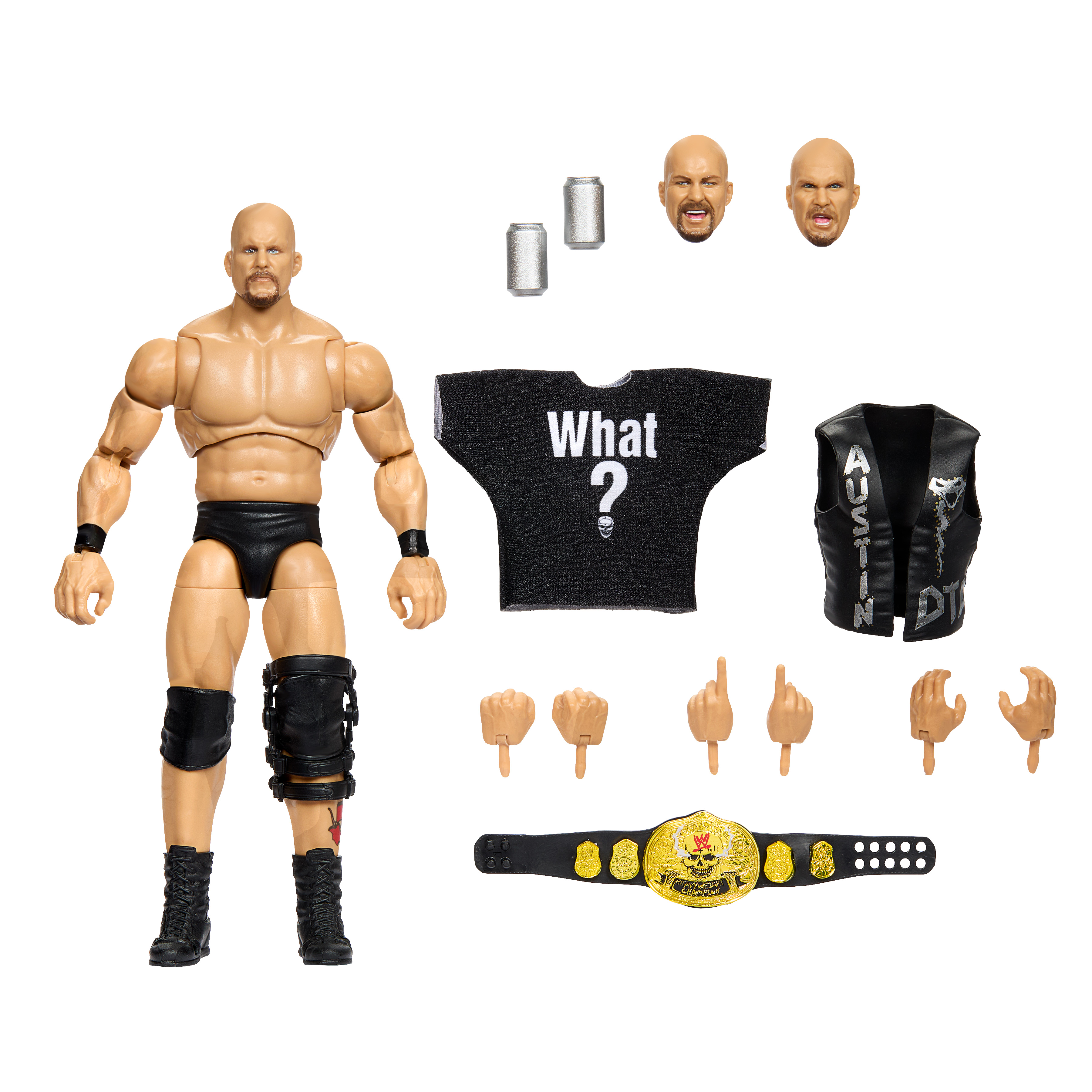 WWE Ultimate Edition 32 Stone Cold Steve Austin Action Figure Gallery Image 7