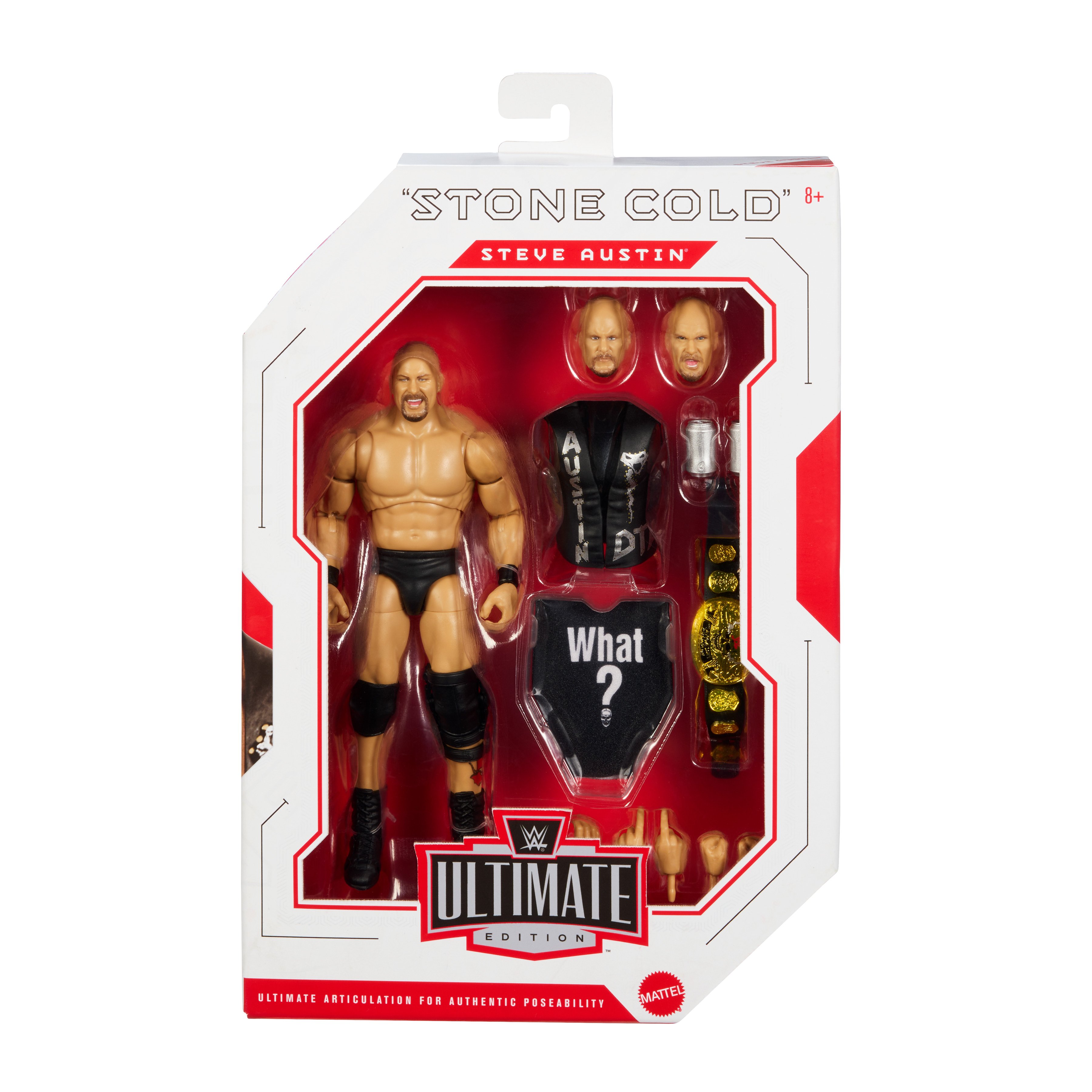 WWE Ultimate Edition 32 Stone Cold Steve Austin Action Figure Gallery Image 8