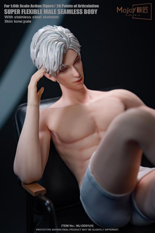 Gentleman (Ver. A with Head Sculpt) 1/6 Scale Male Body (MJ-DD01H) Gallery Image 6
