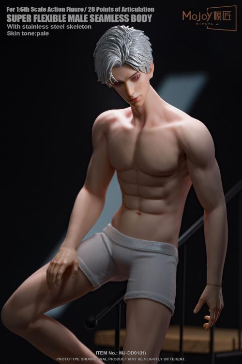 Gentleman (Ver. A with Head Sculpt) 1/6 Scale Male Body (MJ-DD01H) Gallery Image 10