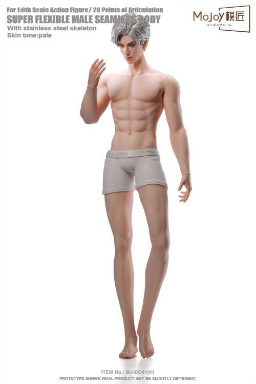Gentleman (Ver. A with Head Sculpt) 1/6 Scale Male Body (MJ-DD01H) Gallery Image 11