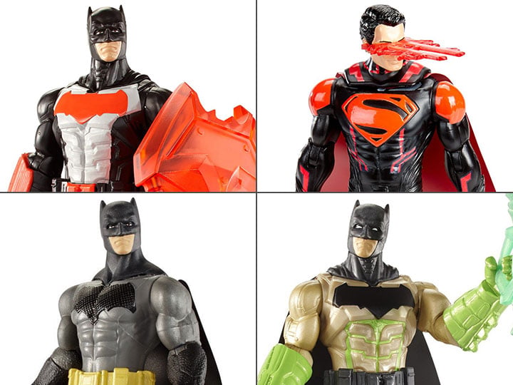 Batman v Superman 6" Basic Figure Mix 03 - Set of 4 Gallery Image 1