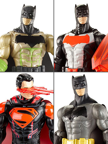 Batman v Superman 6" Basic Figure Mix 03 - Set of 4 Gallery Image 2