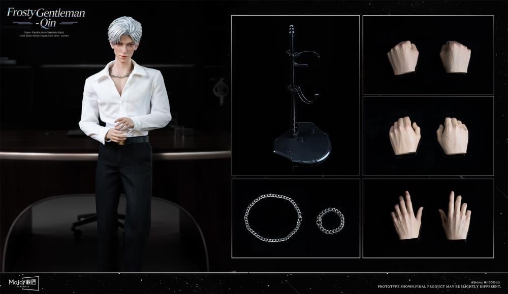 Frosty Gentleman Qin 1/6 Scale Action Figure (MJ-DD03H) Gallery Image 15