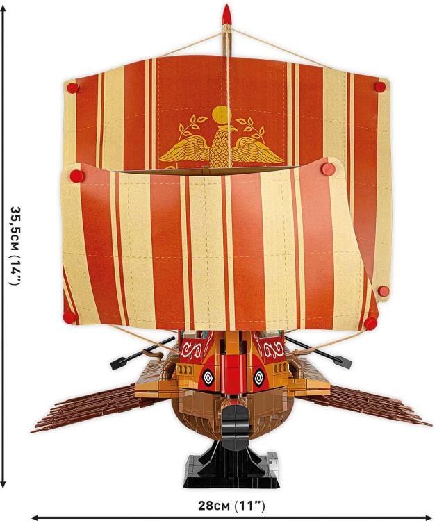 Imperium Romanum Roman Warship Building Block Set Gallery Image 9
