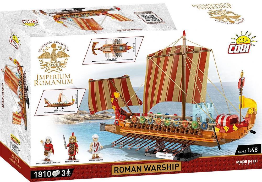 Imperium Romanum Roman Warship Building Block Set Gallery Image 11